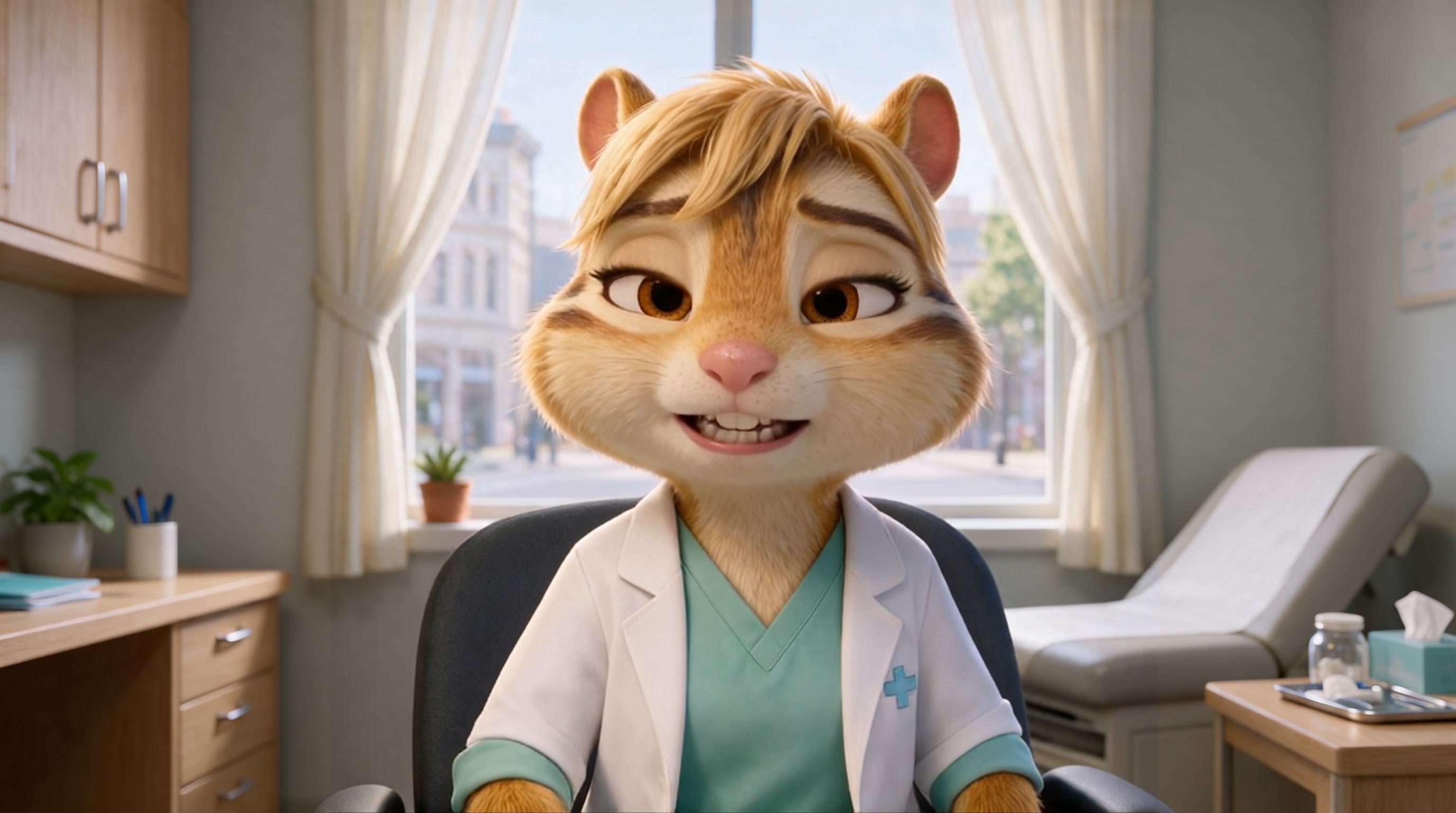 Portrait of Dr. Paws